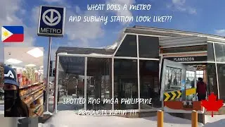 MY FIRST RIDE IN MONTREAL PUBLIC TRANSPORTATION+ SNOWY DAY+ PARA LANG SA KIMCHI. :)