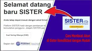 Cara Membuat Akun di Sister Kemdikbud dengan Mudah