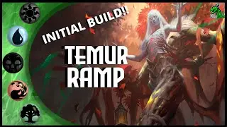 TEMUR RAMP First Build! Standard Midnight Hunt | Storm the Festival |MTG Arena | Magic Arena | MTGA
