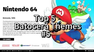 #5 Top 5 Batocera Themes “Sheezie2Clean”