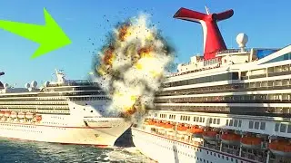 Big Ships Crashing Compilation #2