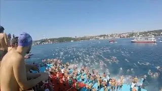2016 İstanbul Boğaz Yüzme Yarışı Müziksiz