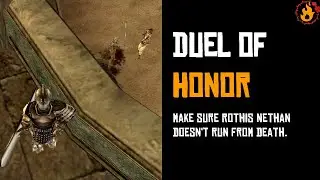 Duel of Honor - House Redoran Walkthrough (TES III Morrowind)