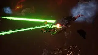 Tyranids vs Necrons - Skalgrim Mod - Classic Battle - Battlefleet Gothic Armada 2