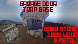 GARAGE DOOR TRAP BASE?!!! | RUST