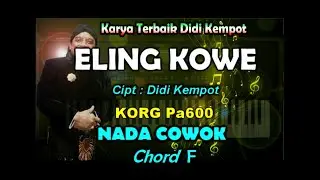 Didi Kempot - Eling Kowe [Karaoke] Nada cowok By Saka