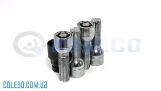 Секретки Болты 684157EM сфера14x1,5x40mm Обзор.(review)