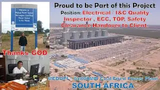 MEDUPI Coal Fired Power Plant 6x800MW ''SOUTH AFRICA''