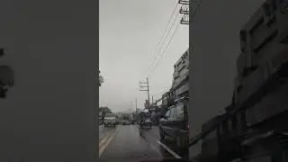 Smog from Taal Volcano as seen in Antipolo