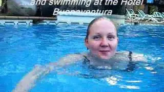 Swimming in Gran Canaria, Spain