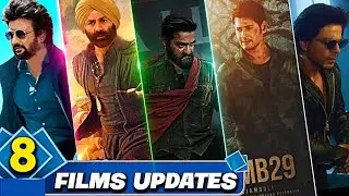 NTR30 ,Kantara 2 Update,Gadar 2 Teaser, SSMB29 update, War 2,Singham again, Thalaiver170, DON3Update