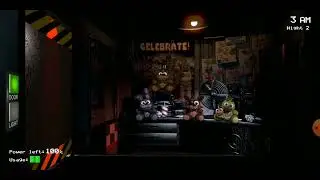 Прохождение весь фнаф1 за одно видио