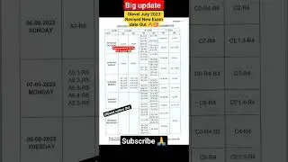 Olevel July 2023 Revised New Exam Date Out😱(19 To 26 August)|