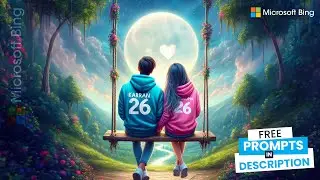 Viral Couple Name Ai Photo Editing | Couple T-Shirt Name photo Kaise Banaye | bing image creator