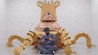 【The Legend of Zelda】How to Make Guardian with Cardboard