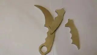 Как сделать нож керамбит !?!?!?