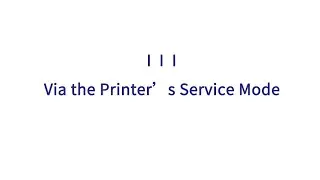 How to Disable the “Automatic Firmware Update” of HP Printers——Via the Printer’s Service Mode