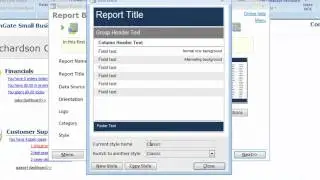 Report Builder for Microsoft Access