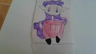 Fanart   pour  Zoe  the  cat    (  je  trouve   que   mon   dessin   est  raté   )