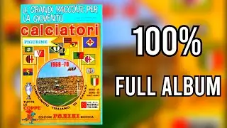 Panini Full Sticker Album Serie A Calciatori 1969-70 100% - COMPLETE, LLENO, COMPLETO, ЗАПОЛНЕННЫЙ