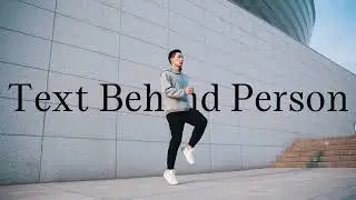 Text Behind Person Effect | CapCut Tutorial 2024