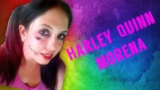 MAQUIAGEM - ARLEQUINA - ESQUADRÃO SUICIDA  (Harley Quinn Make up)