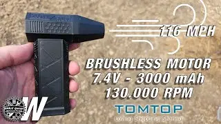 LOWEST PRICE Geevorks Mini Blower TURBO JET 130,000 RPM by TOMTOP
