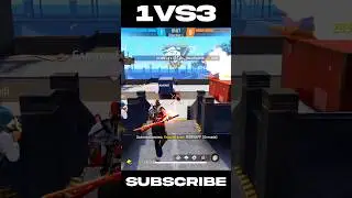 FREE FIRE 🔥 1 VS 3 CLUTCH WITH GRENADE 🤯 + EVO MP5 GUN 🔫 || GRENADE KING 👑💖 #shorts