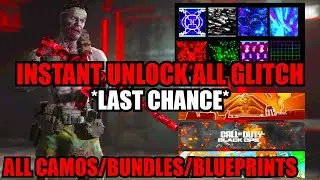 *DO THIS ASAP* INSTANT UNLOCK ALL GLITCH MW3! BUNDLES/CAMOS/BLUEPRINTS! MW3 GLITCHES! WARZONE GLITCH