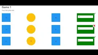 Web cơ bản: bài 4 Sử dụng Jquery cơ bản làm Game phần 1