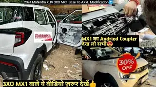 💯 2024 Mahindra XUV 3XO MX1 Modification✅ Andriod Coupler for MX1✅ 3XO MX1 Base Modified✅ 3XO MX1