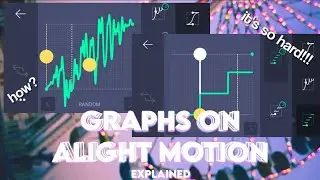 GRAPHS ON ALIGHT MOTION : EXPLAINED