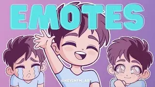 How to make animated EMOTES in Clip Studio PAINT | Kevin Farias