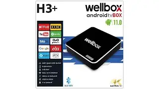 WELLBOX H3+ | Android TV Box Kutu Açılımı