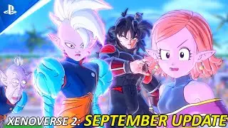 DRAGON BALL: XENOVERSE 2 - New September Free Update