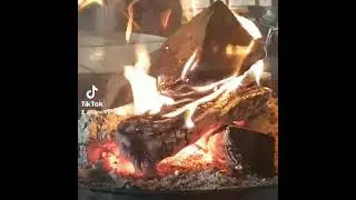 На огонь можно смотреть вечно! Наслаждайтесь!