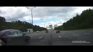 Превышении скорости из-за другого авто