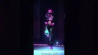Cyberpunk Asian Girl Dancing Hiphop (credit: 