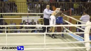 Boks mec - Samir Hodza Bibic vs Milan Trifunovic 30.06.2013 (Calucci TV)
