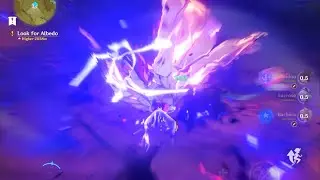 Killing a Pyro Regisvine in under 1 minute no 5 stars or buffs | Genshin Impact