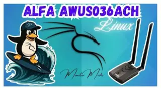 Alfa AWUS036ACH External WiFi Adapter on Kali Linux with Monitor Mode