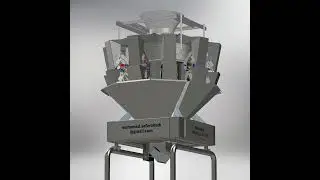 Multihead Weigher #freelancedesigner #mechanicaldesign