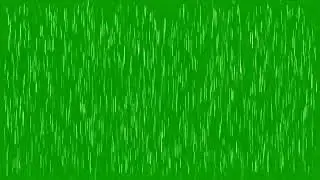 Raining Green Screen | Rain Effect Animation VFX Overlay