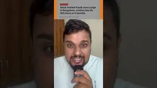 Stock market fraud #kannada #stockmarket #kannadainformation #informative