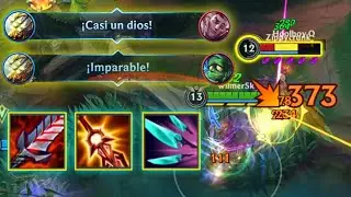 ¡Nueva BUILD de Master yi! - rompiendo con críticos - Gameplay Master yi Wild Rift