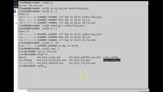 Generate SSH authentication keys and make sshd config changes to disable passwords and root login