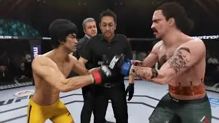 Bruce Lee vs. Denny Trejo (EA sports UFC 3)