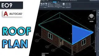 ROOF PLAN in AutoCAD Architecture 2023
