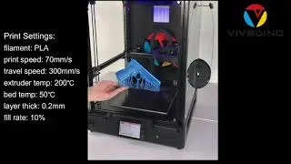 Vivedino Troodon Fully enclosed Corexy 3D Printer
