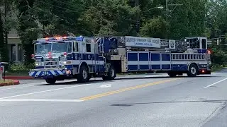 Manheim Township Fire Rescue Truck 204 Responding